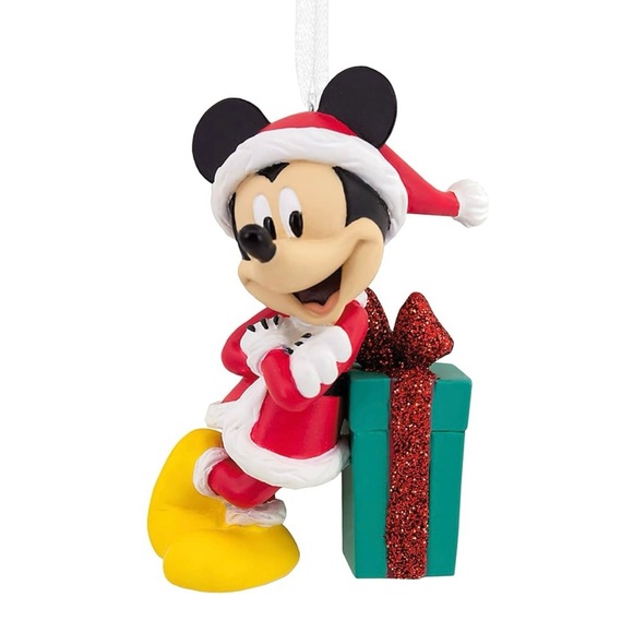 NIB Hallmark Mickey Mouse and Present Ornament - Picture 7 of 10